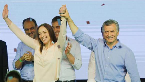 Cambiemos venció a Cristina en Buenos Aires y consolidó su triunfo en todo el país. (Foto: La Nación / Ricardo Pristupluk).