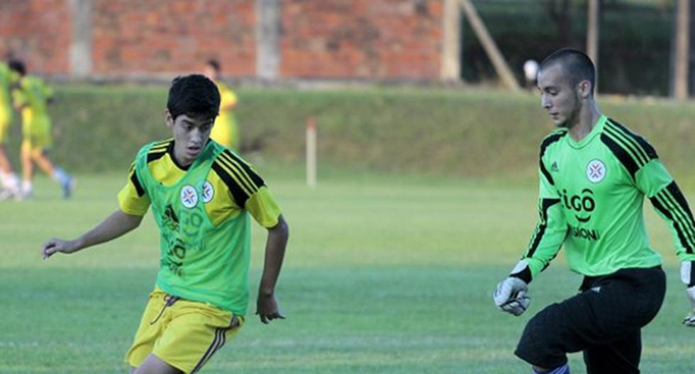 Gianlucca Fatecha quiere ser titular en Paraguay. (Foto: Federación Paraguay)