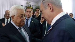 Israel-Palestina: El gesto que marcó la despedida de Peres