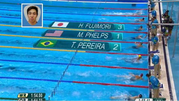 Río 2016: el Fujimori que compitió con Michael Phelps