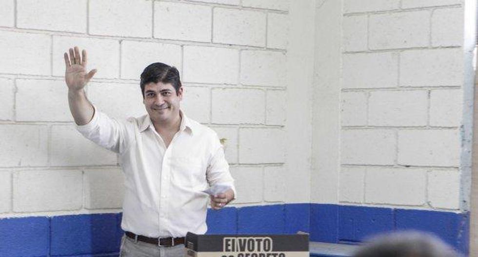 Carlos Alvarado ganó con el apoyo del 60,66 por ciento de los votantes, escrutadas el 90,62 por ciento de las mesas. (Foto: EFE)