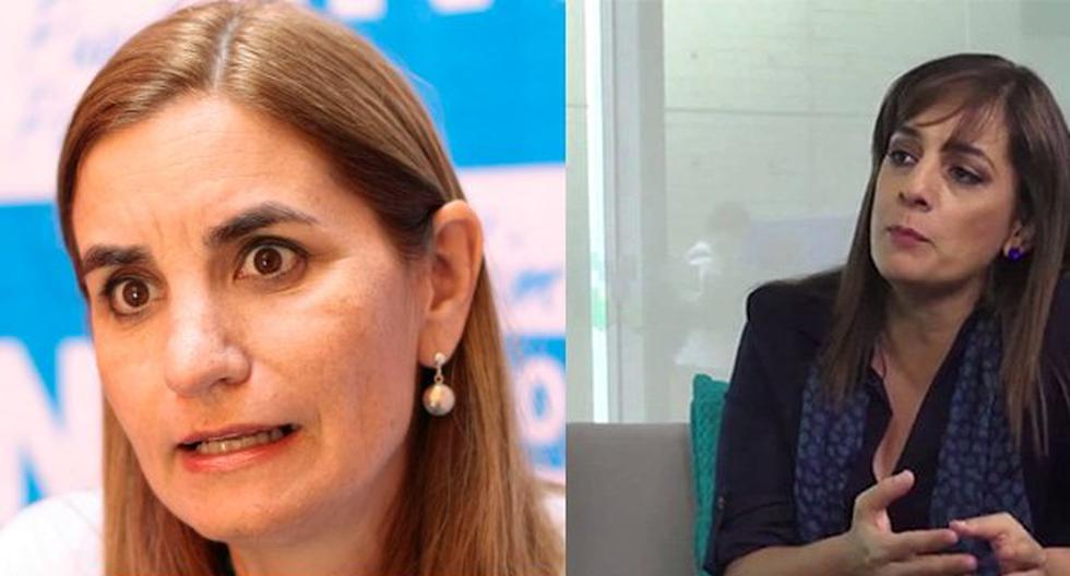 Patricia del Río criticó duramente a Anel Townsend por seguir en la plancha presidencial de César Acuña. (Foto: YouTube / Perú21)