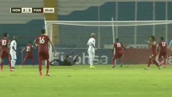 Eric Davis anotó el 3-2 de la remontada de Panamá ante Honduras. (Video: TVC)