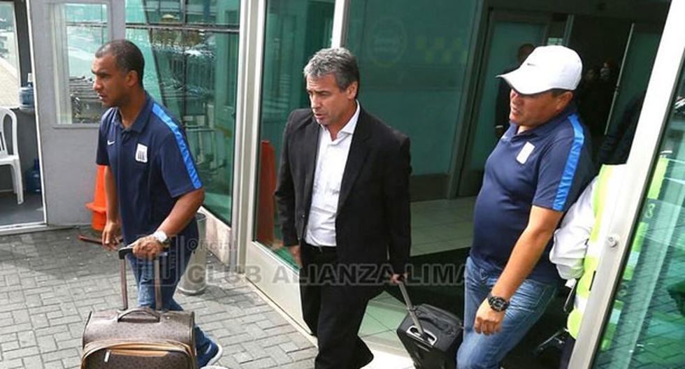 Pablo Bengoechea arribó a Lima para comenzar la pretemporada con Alianza Lima | Foto: Alianza Lima