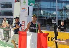 Atleta peruano Rodrigo Medrano ganó Triatlón de Los Ángeles 