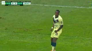 América vs. Morelia: Renato Ibarra convirtió el 1-0 en el estadio Azteca | VIDEO