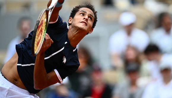 ‘Juanpi’ representará a Perú en el Australian Open, uno de los cuatro grandes torneos del tenis. (Photo by Anne-Christine POUJOULAT / AFP)