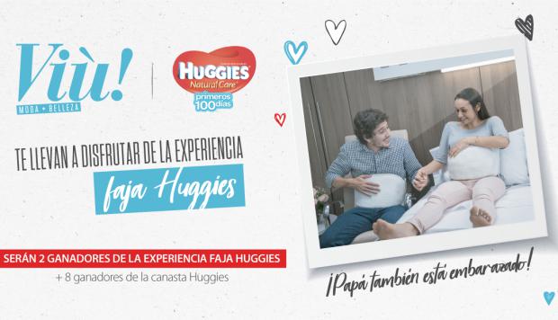 Participa en el sorteo de 2 experiencias faja Huggies y 8 canastas con productos Huggies hasta el 23 de abril.