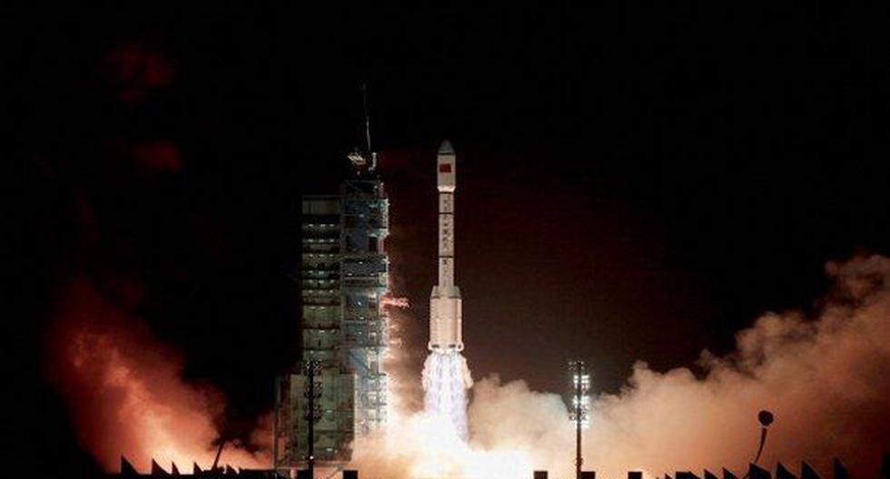 Se prevé que el laboratorio chino Tiangong-1, de 8,5 toneladas, ingrese en la atmósfera terrestre en marzo de este año. (Foto: Getty Images)