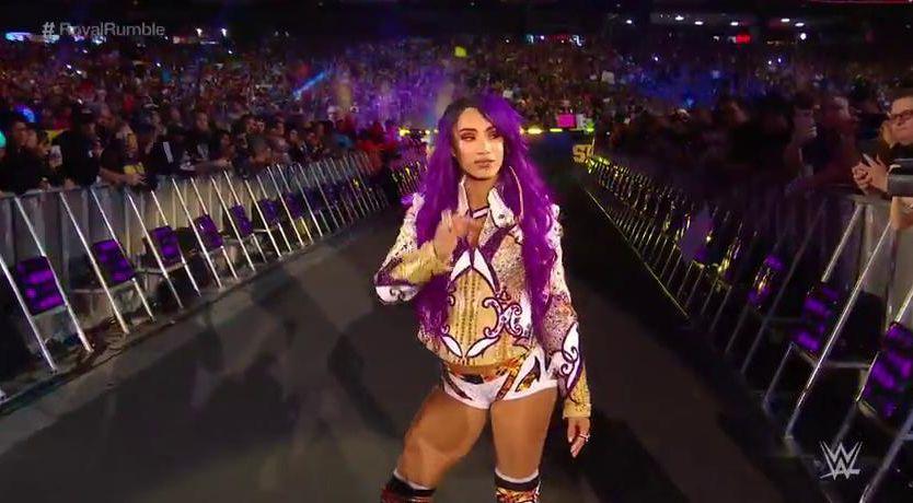 WWE Royal Rumble 2019: Ronda Rousey retuvo el campeonato femenino de Raw frente a Sasha Banks. (Foto: WWE)