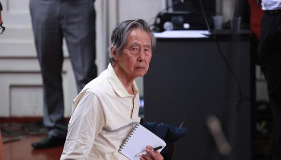 Alberto Fujimori cumple una condena de 25 años en el penal de Barbadillo. (Foto: Lino Chipana)