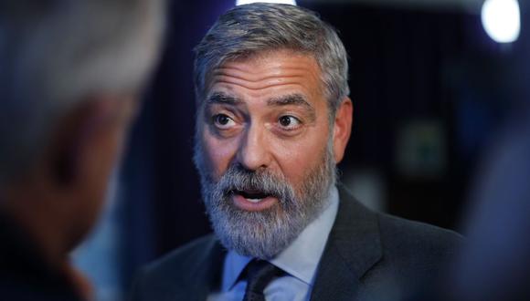 George Clooney pidió a la prensa no publicar fotos de sus hijos para mantenerlos a salvo del terrorismo. (Foto: AFP/Tolga Akmen)