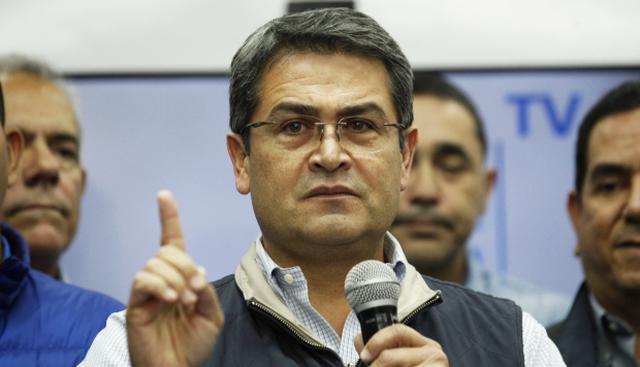 Juan Orlando Hernández, presidente de Honduras. (Foto: AP/Fernando Antonio)