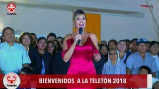Teletón 2018: Laura Huarcayo reapareció en TV para dar inicio al evento | VIDEO
