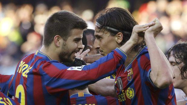 Gerard Piqué aclaró polémica foto con Zlatan Ibrahimovic  - 2