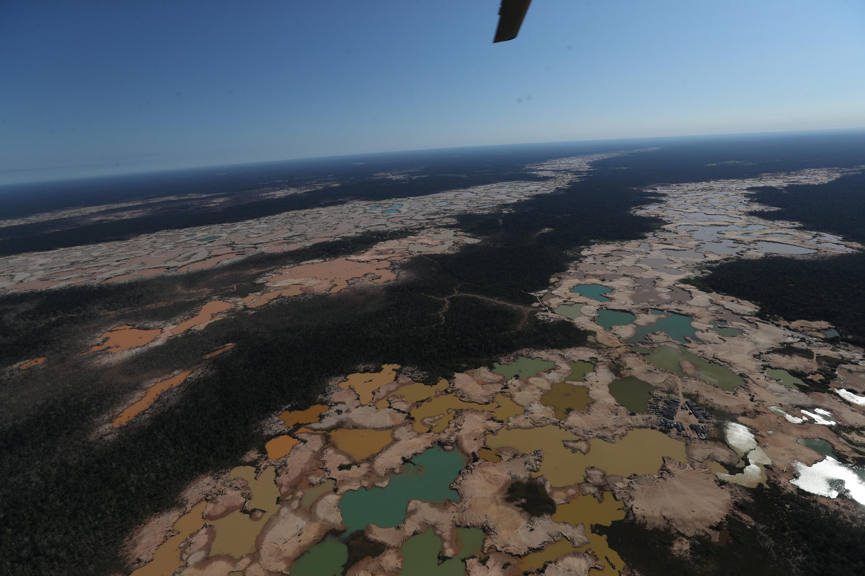 La Pampa Madre de Dios Minería Ilegal