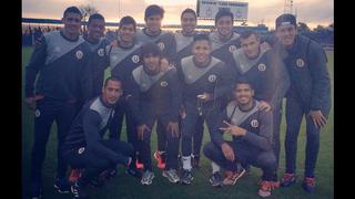 Universitario entrenó en Montevideo para Copa Sudamericana