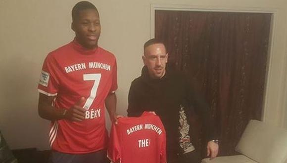 Franck Ribéry visitó a joven víctima de la violencia policial