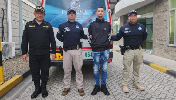 Sergio Tarache fue extraditado de Colombia al Perú para que responda ante la justicia por el asesinato de Katherine Gómez | Foto: Cortesía para El Comercio