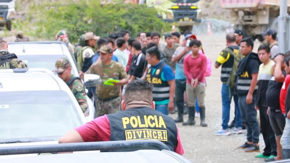 Detenidos en Pataz