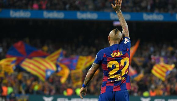 Arturo Vidal juega como centrocampista en el Barcelona. (Foto: AFP)