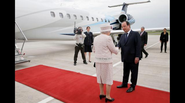 Reina Isabel II se despidió de Francia con un paseo por París - 6