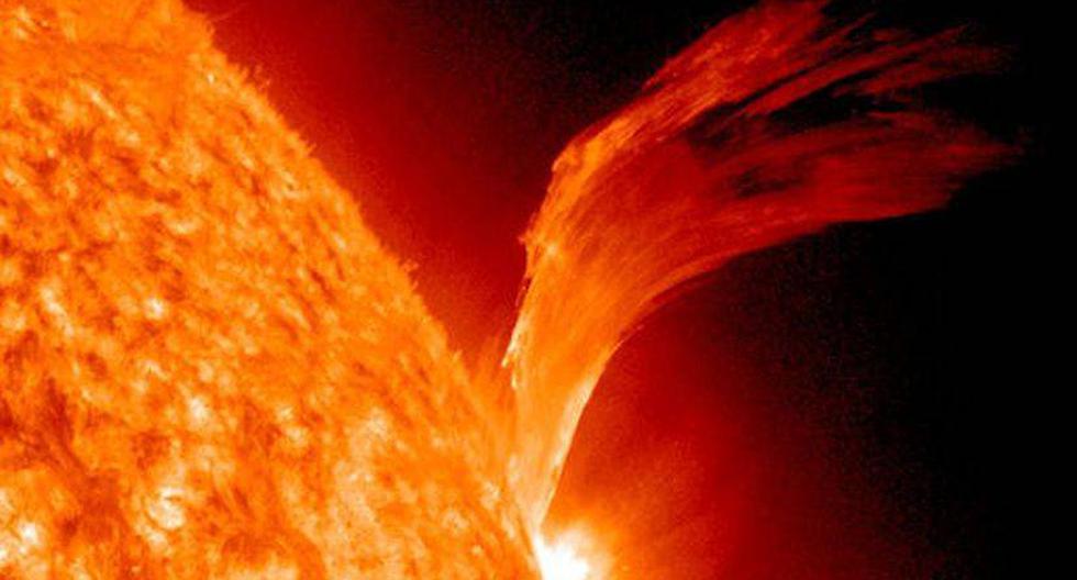 La explosión solar afectó seriamente las comunicaciones de la Tierra. (Foto: NASA)