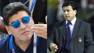 Maradona y Passarella olvidaron diferencias y se abrazaron en Rusia [VIDEO]