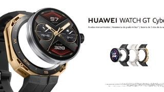 Huawei Watch GT Cyber: un reloj con carcasas intercambiables diseñado para elevar el outfit de sus usuarios