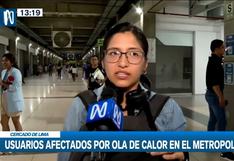 Usuarios del Metropolitano, afectados por fuerte calor, exigen acciones urgentes a la ATU | VIDEO