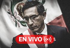 EN VIVO | Martín Vizcarra: conoce las últimas noticias tras admisión de moción de vacancia en el Congreso  