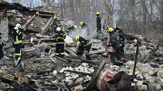 Kiev sufre nuevos bombardeos con drones iraníes tras ataques rusos de Año Nuevo 