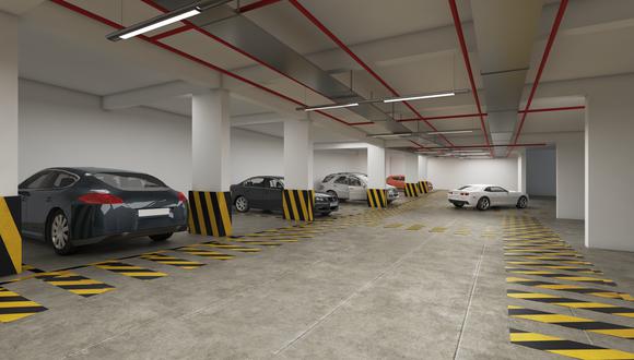La medida perfecta de un estacionamiento debe ser entre los 2.80 y 2.40 metros lineales (ml.) para que la unidad pueda desplazarse con facilidad. (Foto: Difusión)&nbsp;