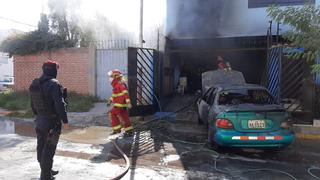 Arequipa: incendio causó alarma entre los vecinos de José Luis Bustamante y Rivero