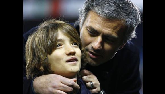 Mourinho le escribió una conmovedora carta a su pequeño hijo