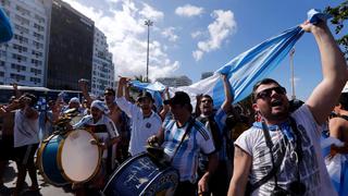 Alemania vs. Argentina: hinchas alborotan las calles de Río