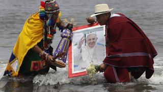 Chamanes hicieron ritual para la protección del papa Francisco