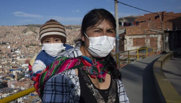 Según las cifras oficiales, al día 8 de abril, el país altiplánico cuenta con 210 casos confirmados y asciende a 15 el número de víctimas (Foto: AFP)