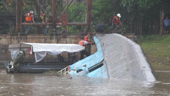 Naufragio de embarcación en el Amazonas dejó un muerto