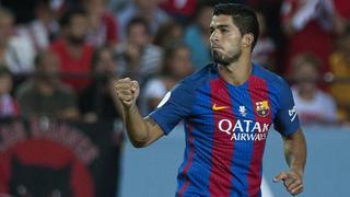 Barcelona: Luis Suárez anotó tras pase con el pecho de Turan
