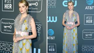 Critics' Choice Awards 2019: Lucy Boynton cautivó en la alfombra roja | FOTOS