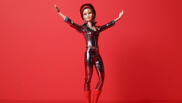 Barbie inspirada en David Bowie. (Foto: AFP).