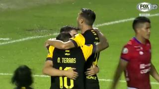 Peñarol vs. Wilstermann: Meleán anotó en contra y adelantó a los aurinegros por Copa Libertadores | VIDEO