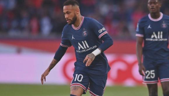Neymar anotó uno de los goles del PSG frente a Troyes por la Ligue One