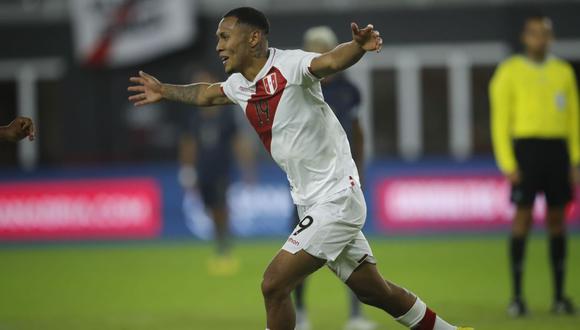 Bryan Reyna jugó 90 minutos y anotó un gol en su debut con la selección peruana. (Foto: GEC)