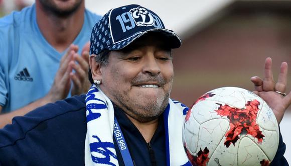 Se sospecha que esta decisión obedece al paso de Maradona como jugador de Newell’s, clásico rival de Central en la ciudad de Rosario. (Foto: AFP)