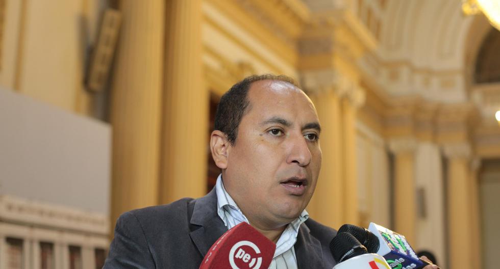 El congresista por Apurímac Richard Arce, de Nuevo Perú, aseguró que Jorge Paredes Terry ha sido desacreditado por los comuneros. (Foto: GEC)