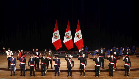 La designación de Guido Bellido como titular de la Presidencia del Consejo de Ministros y la ausencia de ministro de Economía y de Justicia generan incertidumbre en los mercados. (Foto: Presidencia de la República)