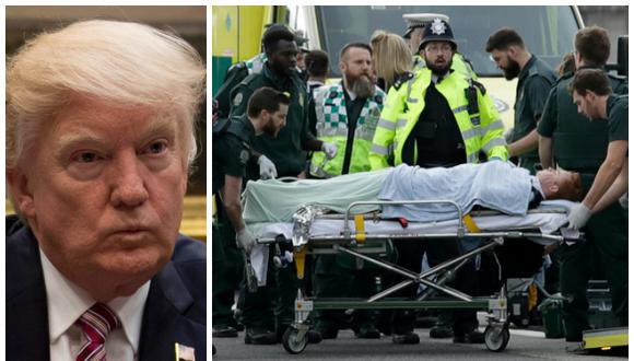 Trump condena el atentado en Londres y ofrece su "total apoyo"