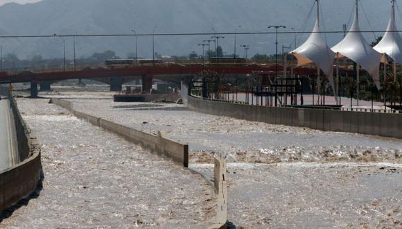 Río Rímac: caudal desciende levemente tras riesgo de desborde - 1